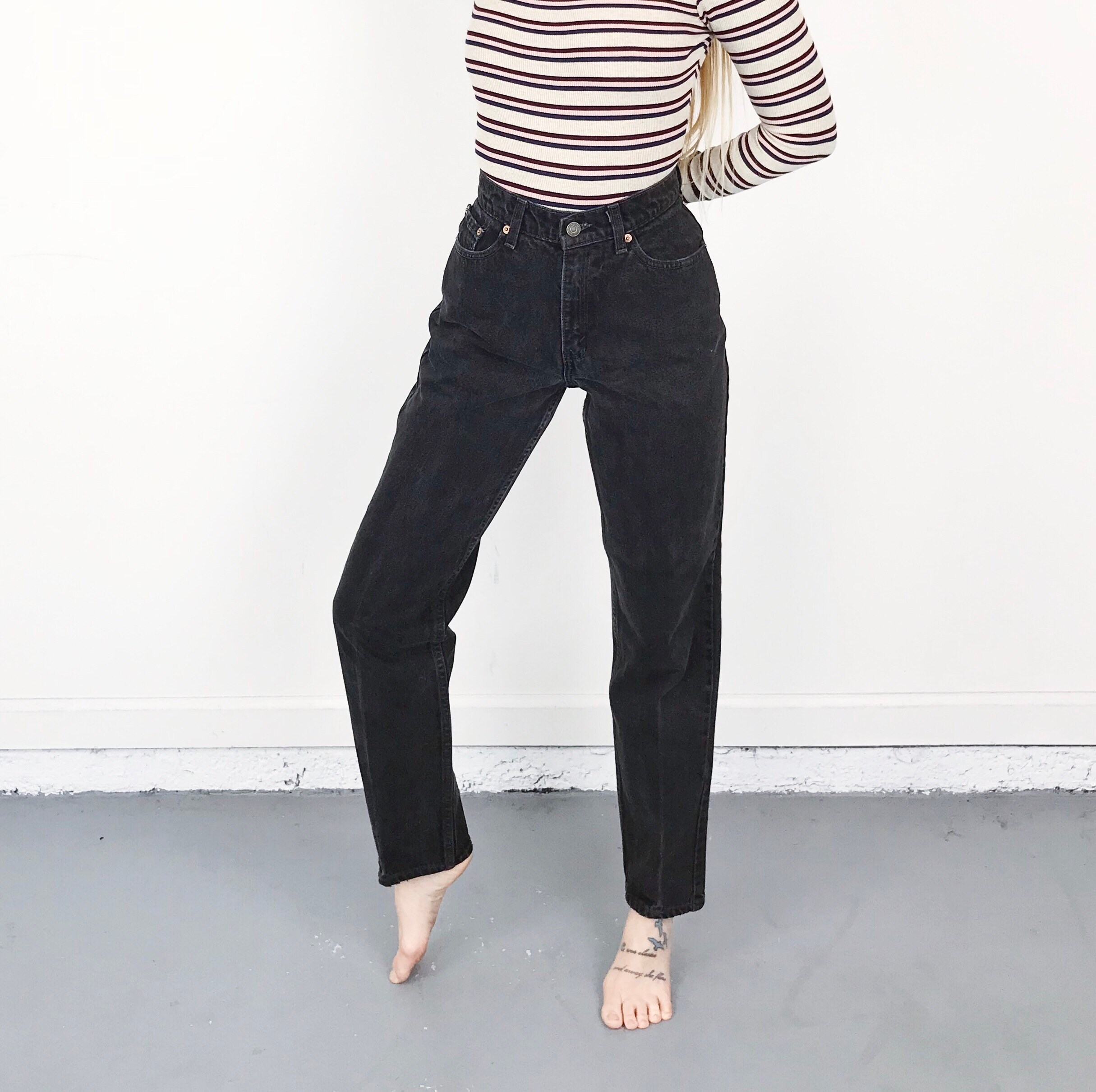 levi's 512 black stretch