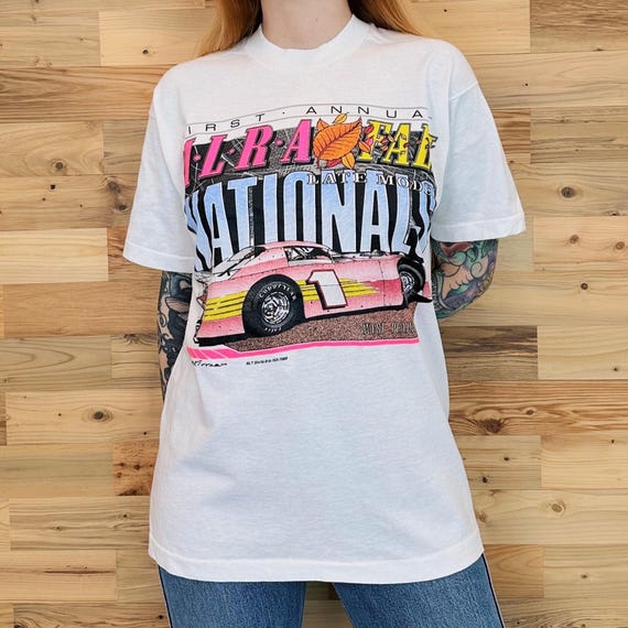 Vintage 90's MLRA Nationals Race Tee Shirt T-Shirt