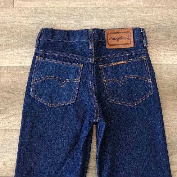 70's Sedgefield Vintage Western Jeans / Size 21 XXS