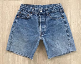 Pantalones cortos vaqueros Levi's 501 Vintage Cut Off / Talla 24 25