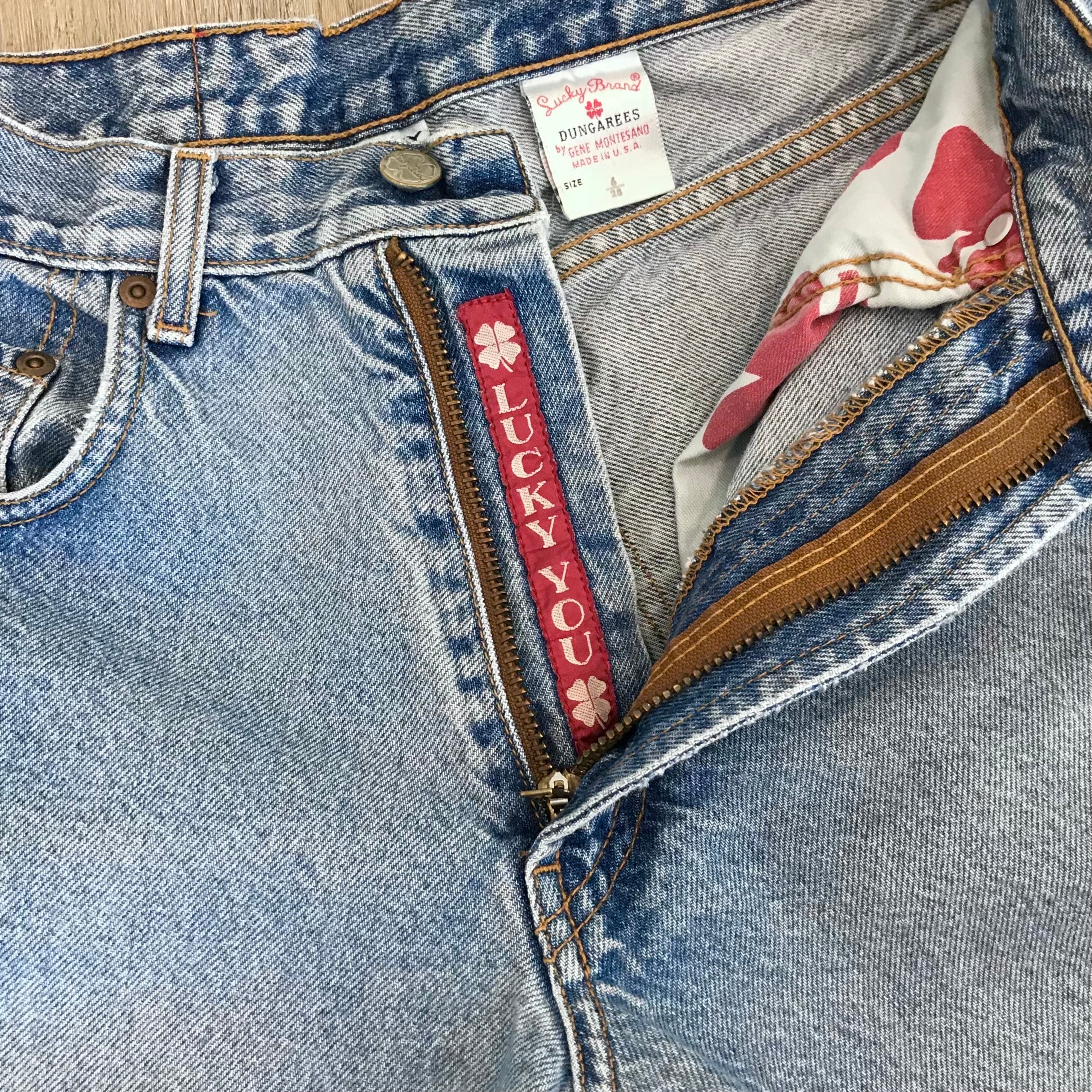 Lucky brand dungarees jeans sales