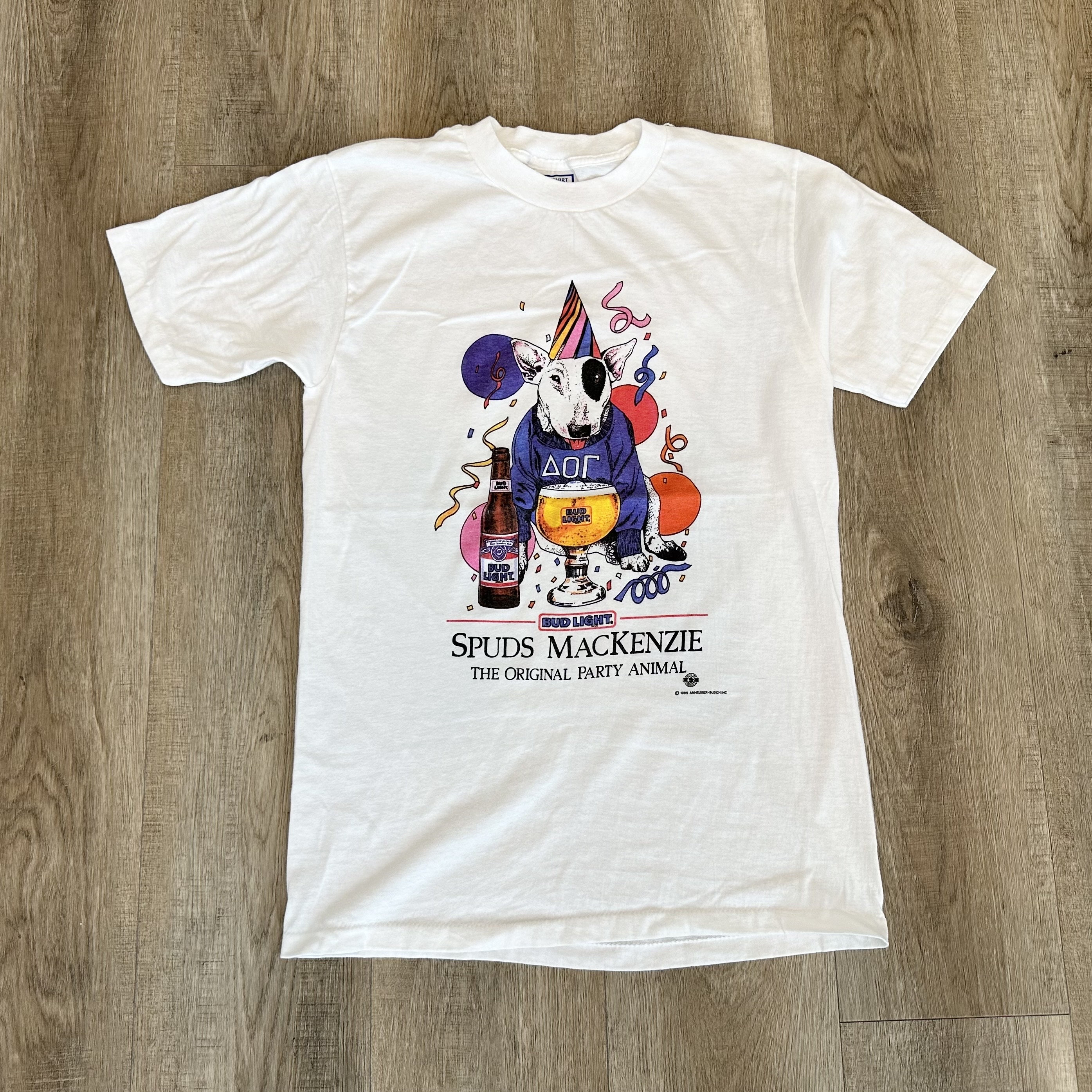 Vintage 80's Spuds Mackenzie Bud Light Party Animal 1985 Vintage 80's Spuds Mackenzie Bud Light Party Animal 1985