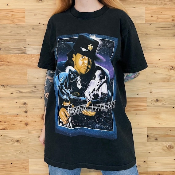 Stevie Ray Vaughn Vintage 1991 In Memoriam Tee Shirt T-Shirt