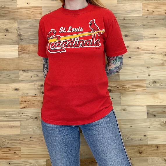 80's Vintage St. Louis Cardinals MLB Baseball Team Tee Shirt T-Shirt