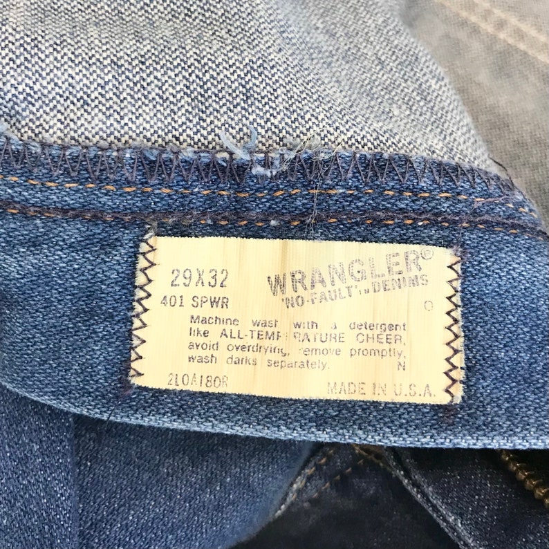 Jeans vintage western Wrangler / Taglia 24 25 immagine 8
