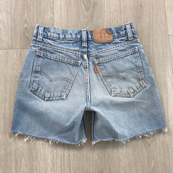 Levi's Orange Tab Vintage Cut Off Jean Shorts / Size 23