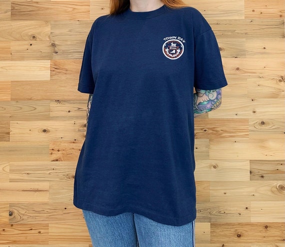 80's Vintage Stoneham Massachusetts Town Day Tee Shirt T-Shirt