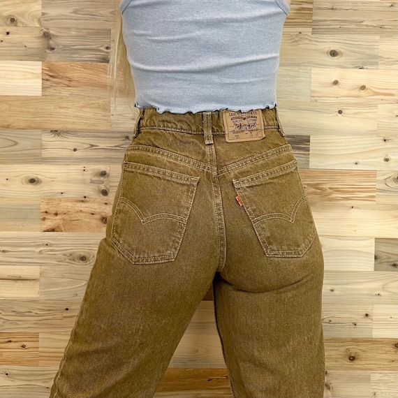 Levi's 550 Orange Tab Vintage Jeans / Size 23