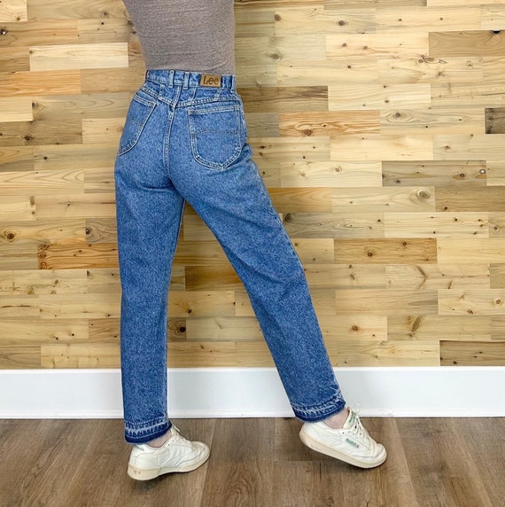 Jean vintage taille haute des annees 90 Lee Riders Taille 27 Etsy France