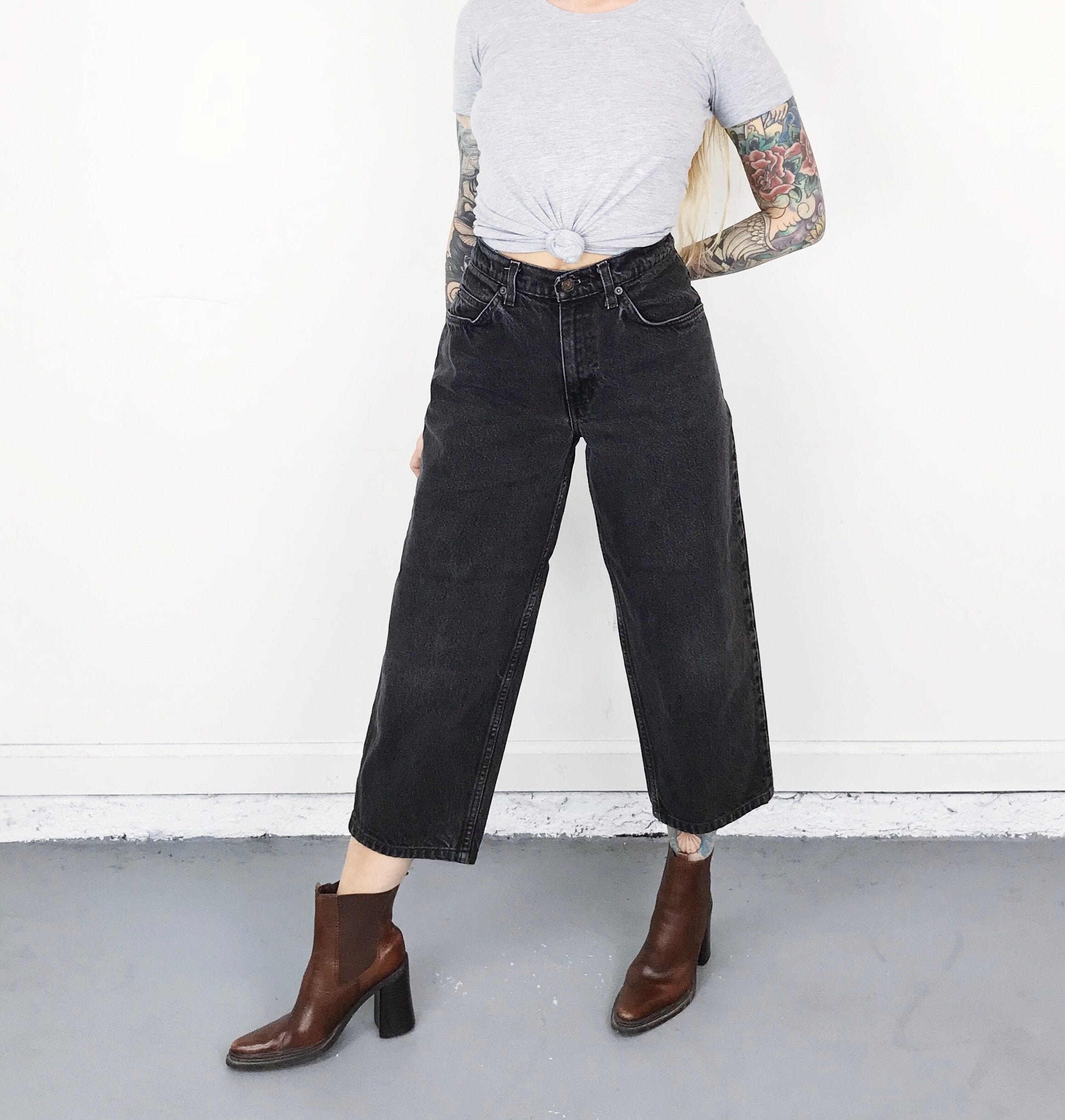 levis denim culottes