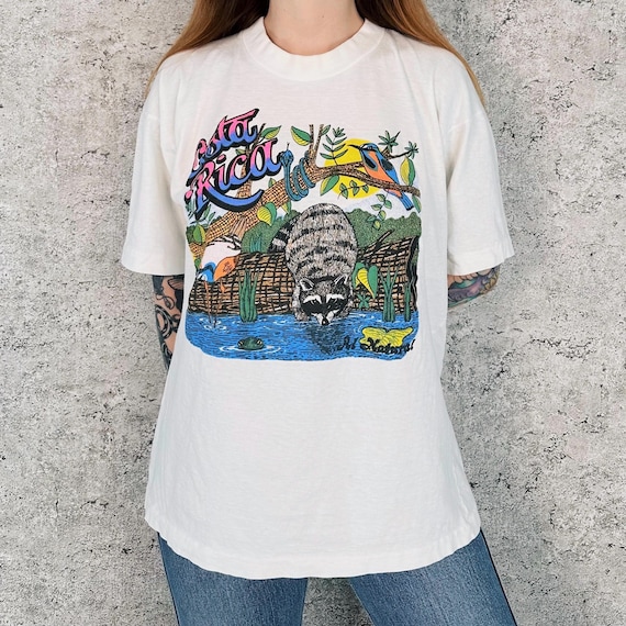 Vintage Costa Rica Nature Travel Tee Shirt T-Shirt
