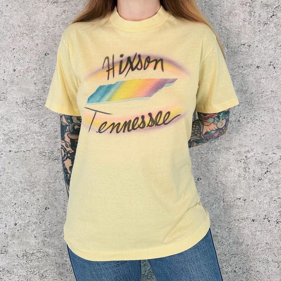 80's Vintage Hixson Tennessee Tee Shirt T-Shirt