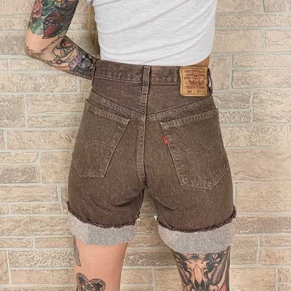 Levi's 501 Brown Shorts / Size 28 29
