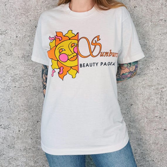 Vintage Sunburst Beauty Pageant Tee Shirt T-Shirt