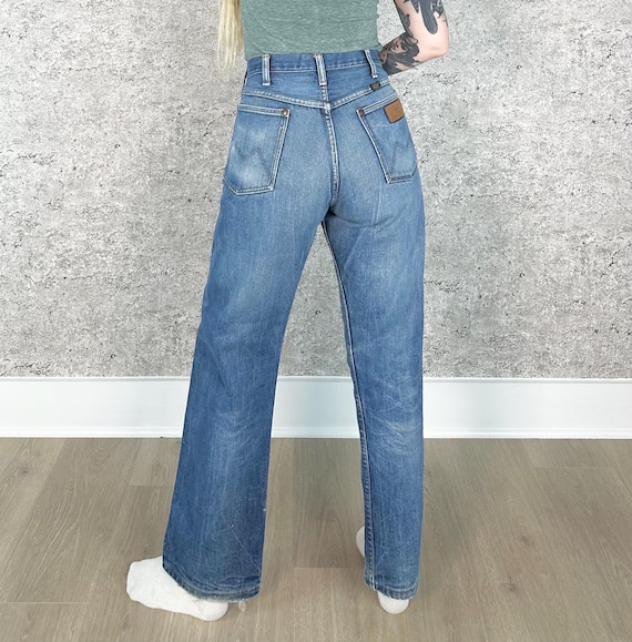1970's Maverick Vintage Western Straight Leg Jeans / Size 30 31