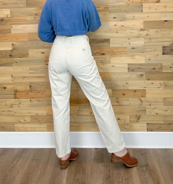 Guess Vintage Beige Denim Jeans / Size 29