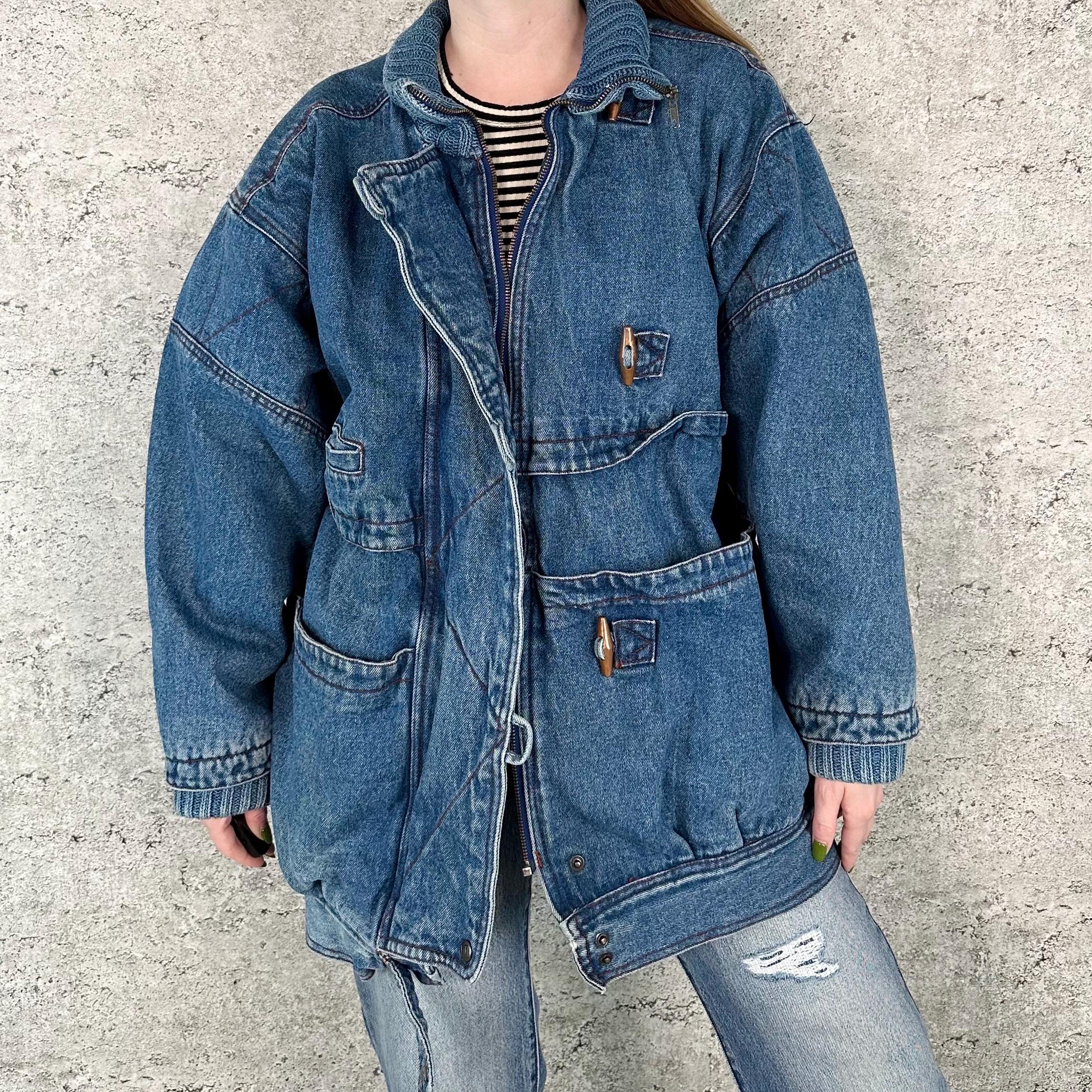 80s Guess Jean Jacket - Etsy