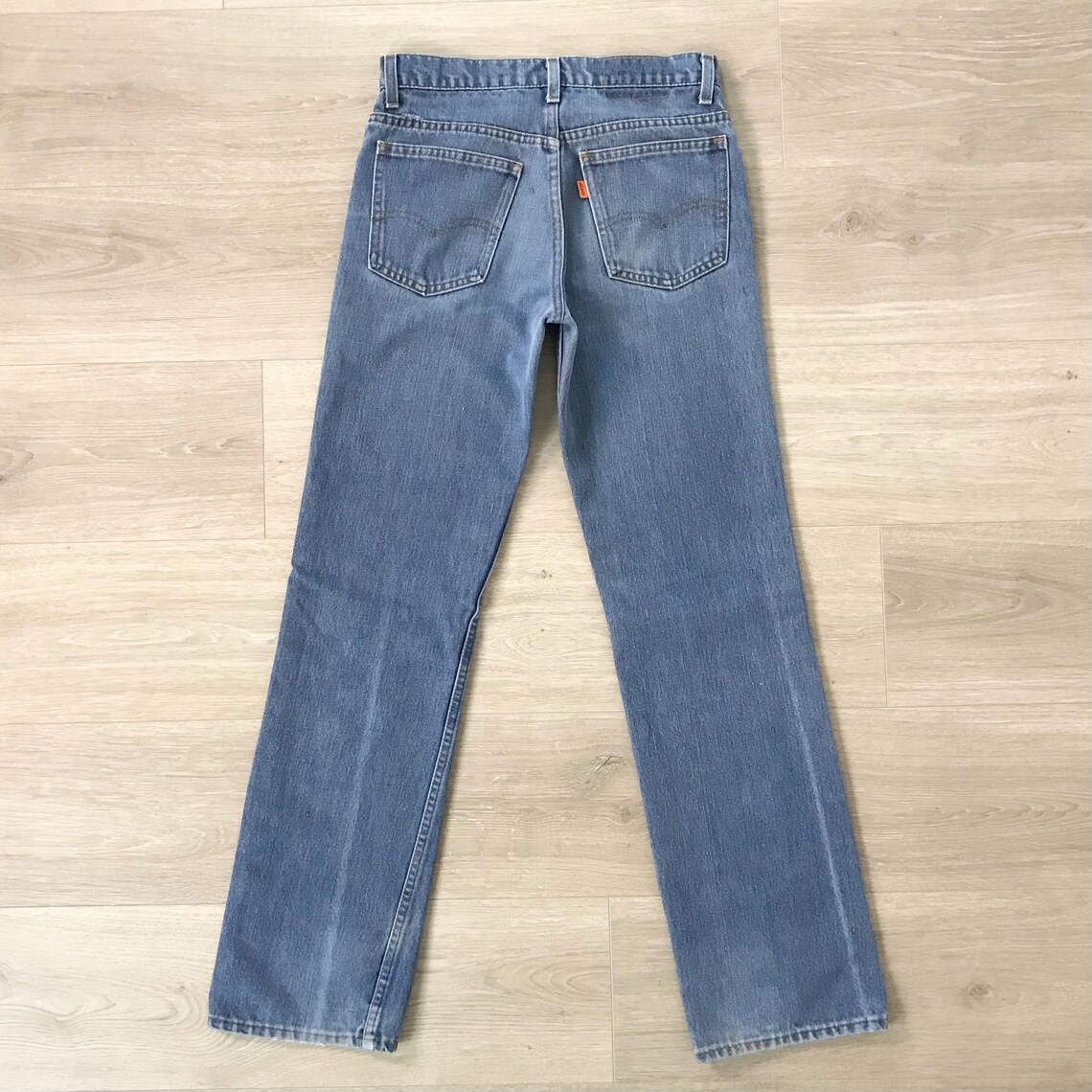 Levi's 718 Orange Tab Vintage Jeans / Size 26, foto 1 di 5