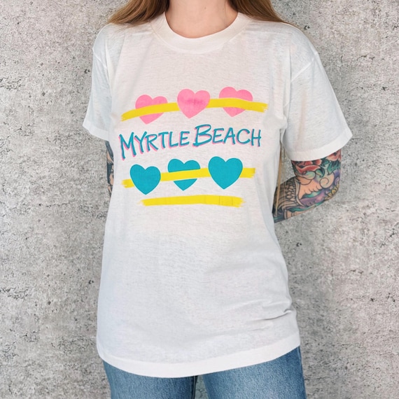 Myrtle Beach Vintage Soft Thin Travel Tee Shirt T-Shirt