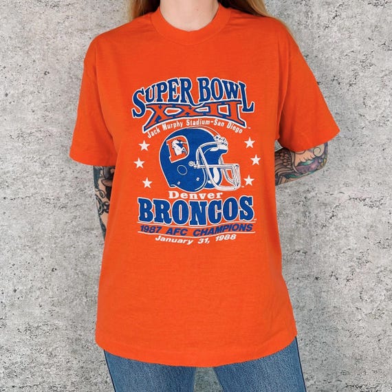 Denver Broncos Vintage Super Bowl Tee Shirt T-Shirt