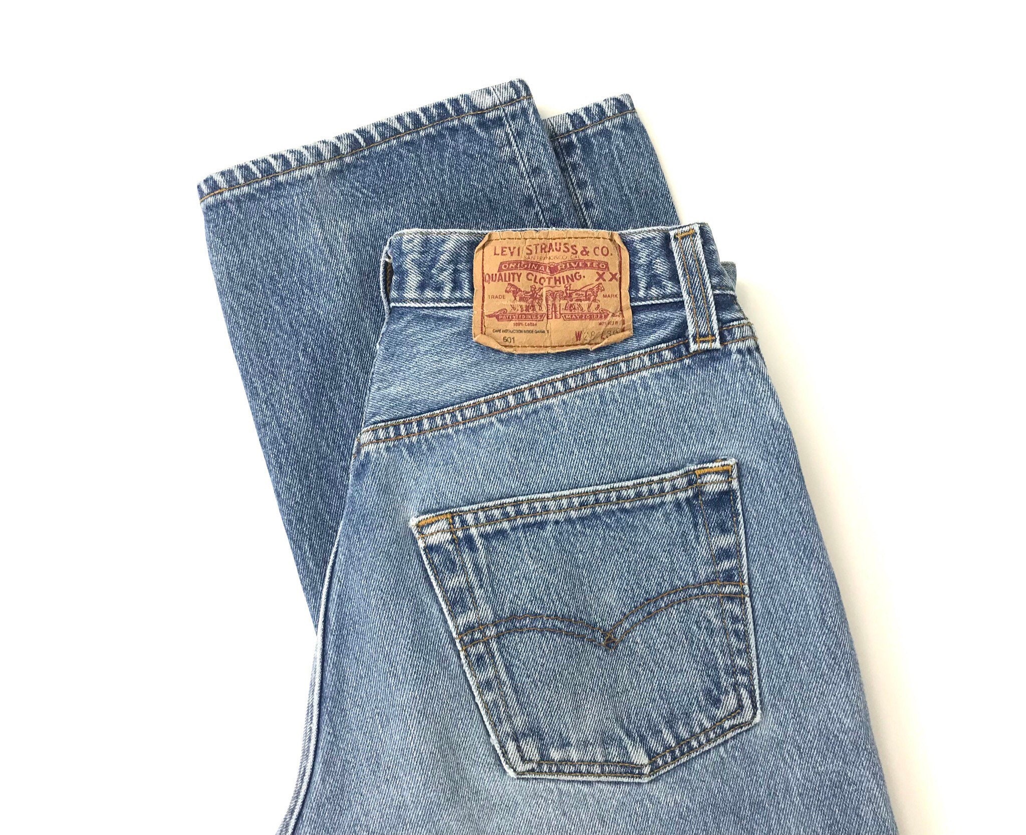 Vintage Levi's 501 Jeans / Size 25 26