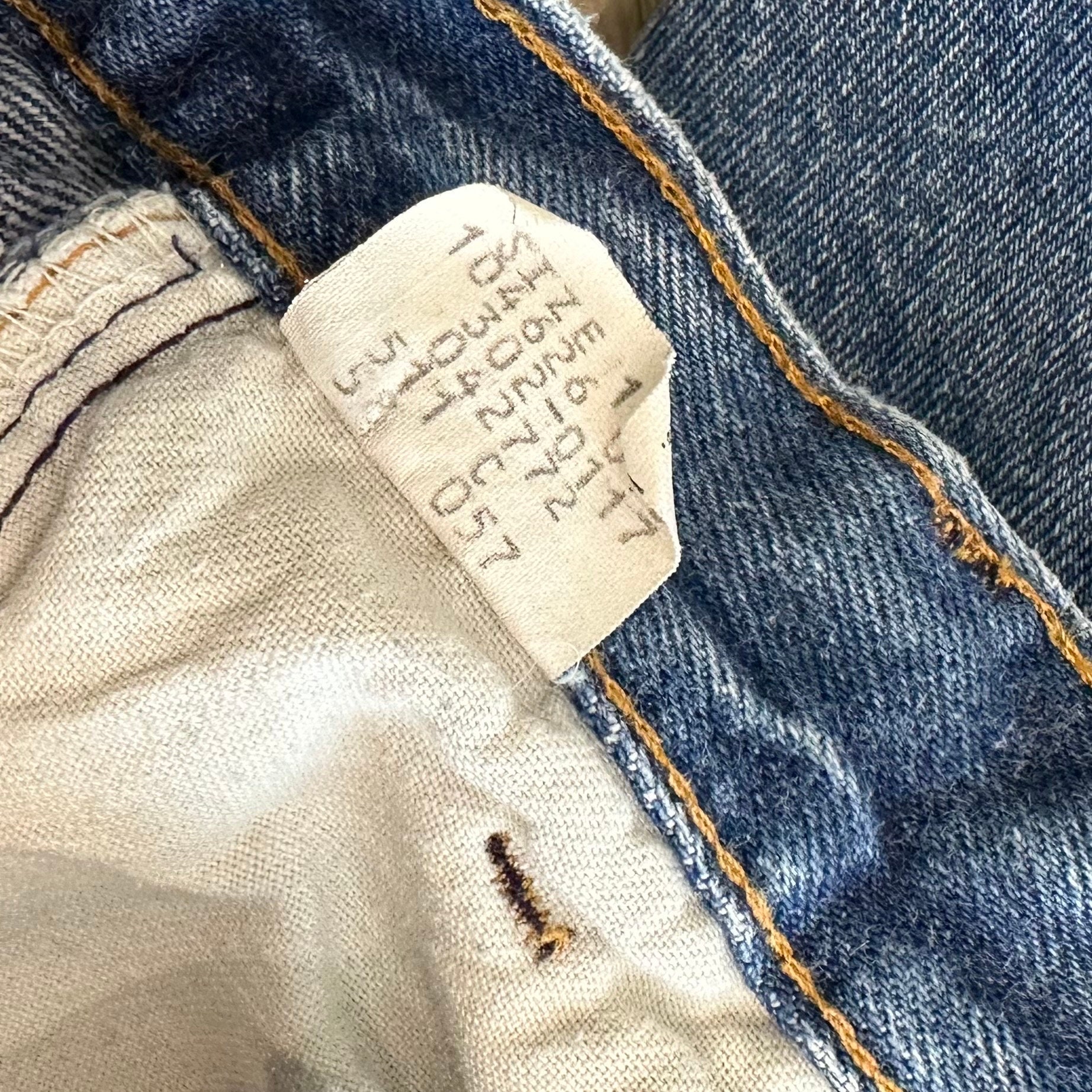 Levi's Vintage 302-0117 Made in USA Kid's Baby Jeans