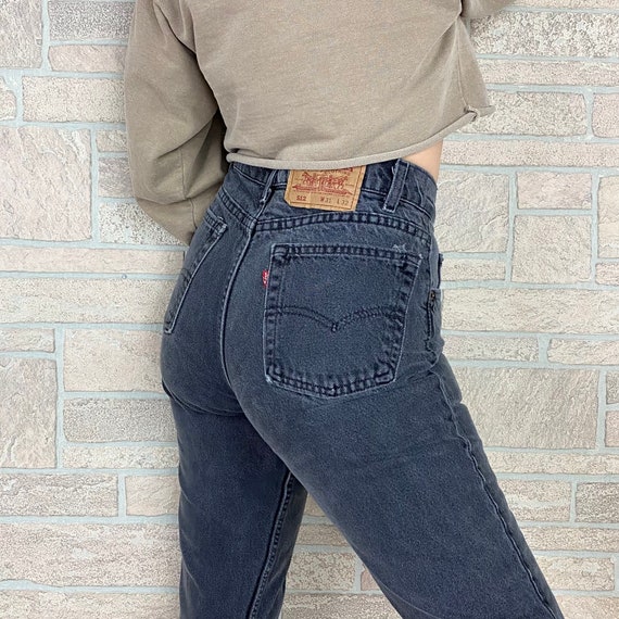 vintage levis 512 high waisted jeans