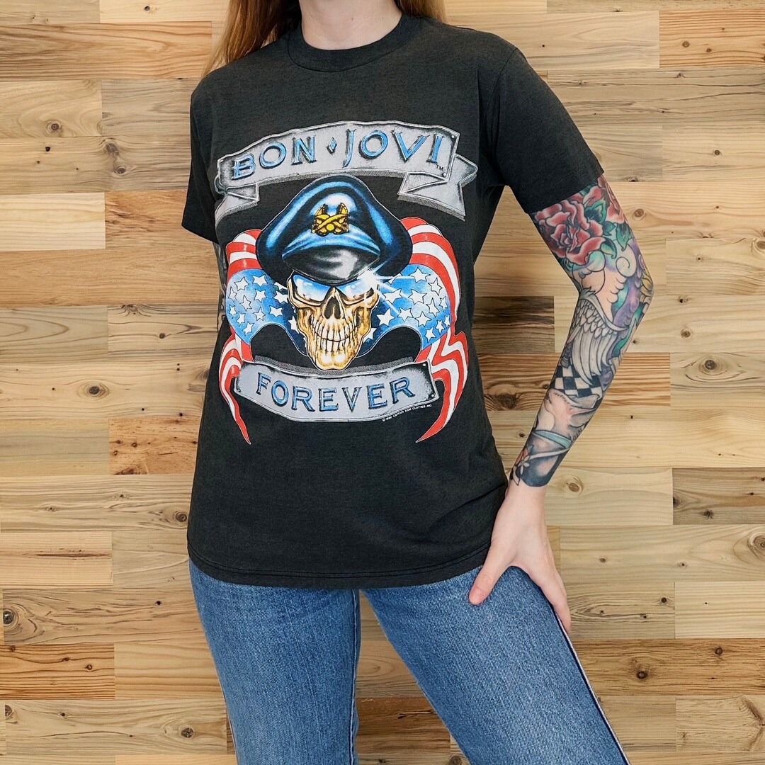 1989 Bon Jovi Forever the Brotherhood Tour Vintage Music 1989 Bon Jovi Forever the Brotherhood Tour Vintage Music