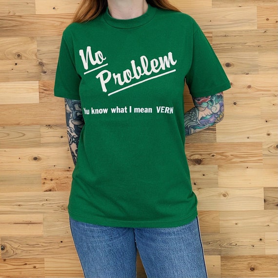 80's Vintage Ernest Worrell No Problem You Know What I Mean Vern Tee Shirt T-Shirt