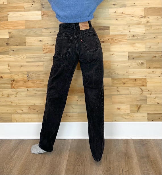 Levi's 551 Vintage Black Jeans / Size 26