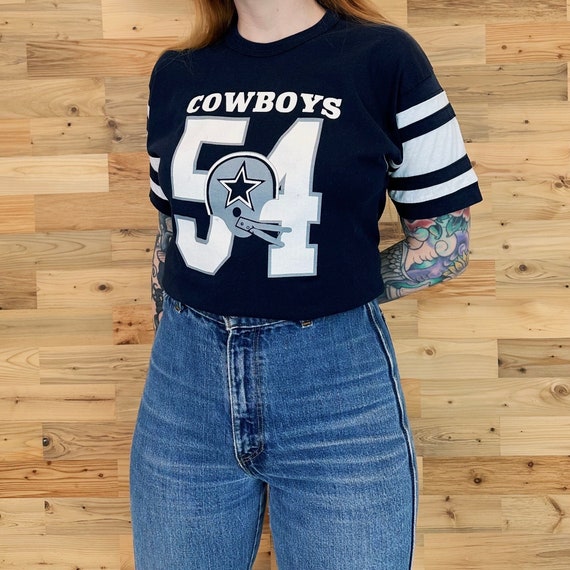 Vintage Dallas Cowboys 80's Champion NFL Football Jersey-style Tee