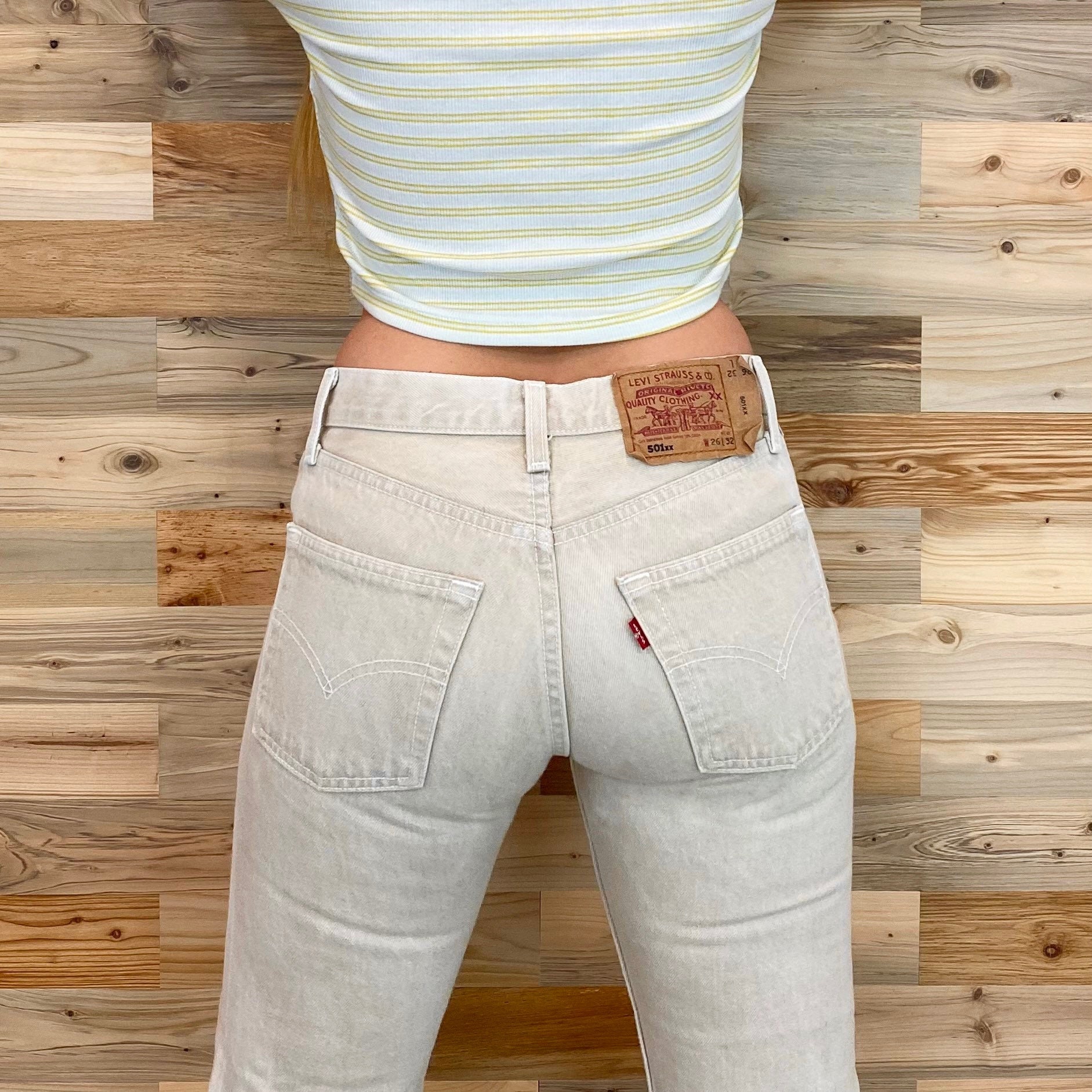 Levi's 501xx Vintage Jeans / Size 23 - Etsy