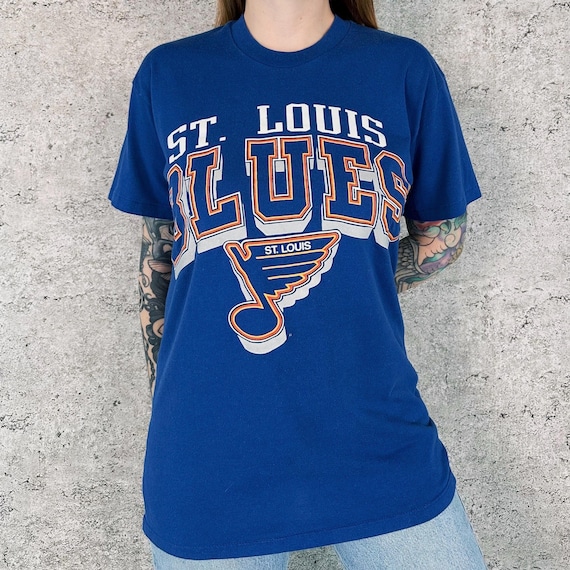 Vintage St. Louis Blues NHL Hockey Team Tee Shirt T-Shirt