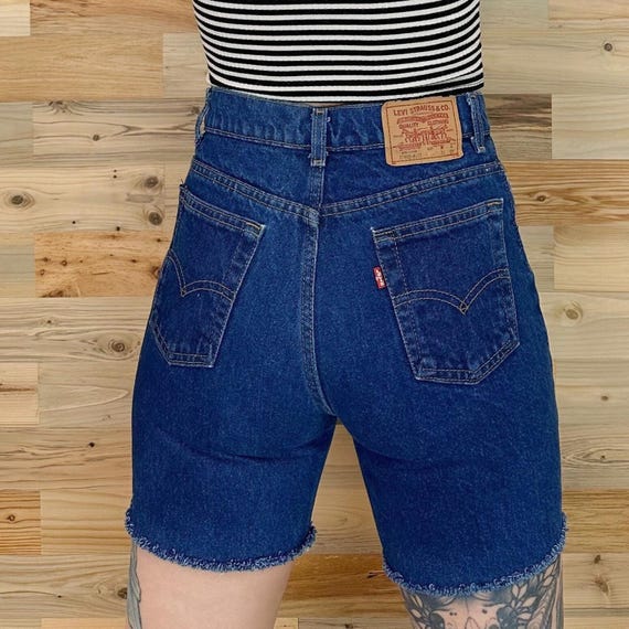 Levi's Vintage Cut Off Jean Shorts / Size 26