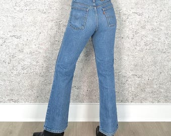 Levi's 517 Orange Tab Vintage Jeans / Size 27 28