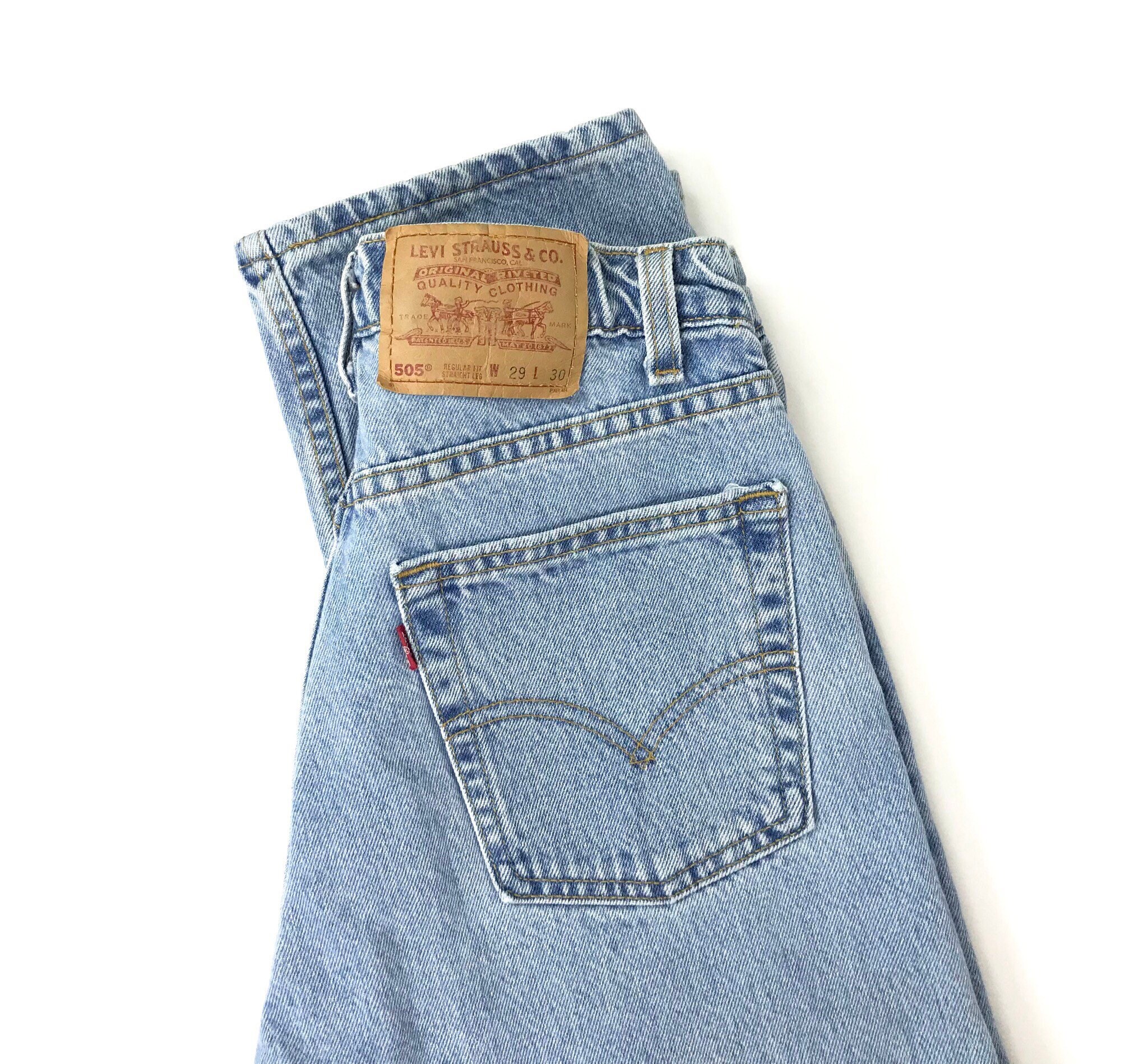 Levi's 505 Vintage Jeans / Size 27