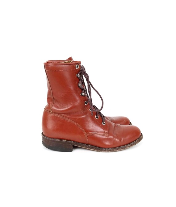 justin 6 lace up boots