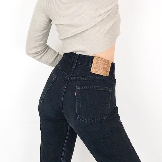 Levi's 501 Black Jeans / Size 27