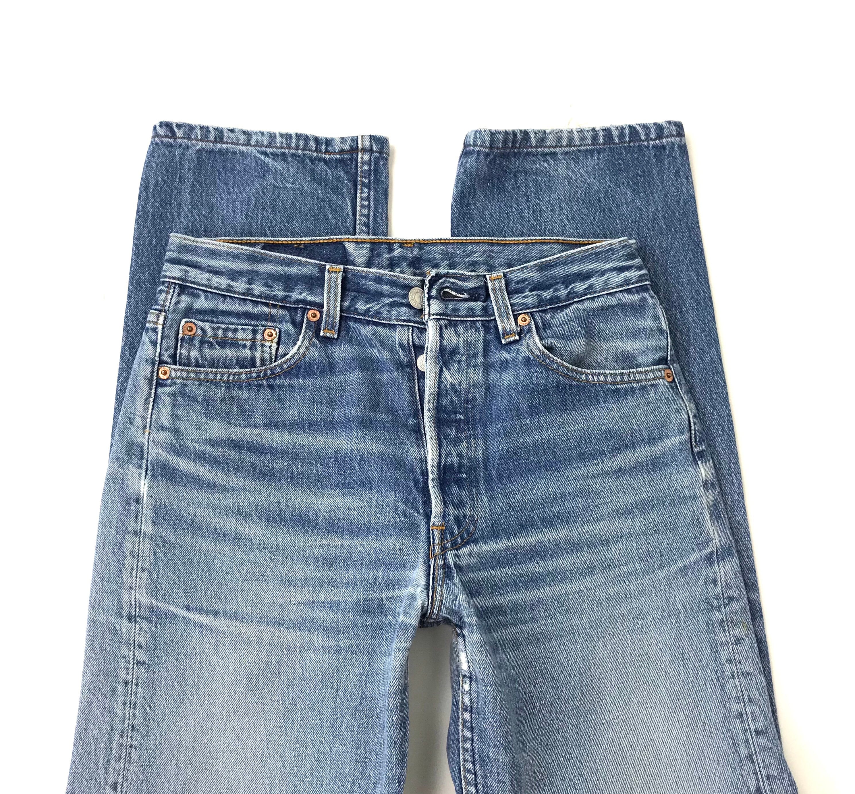 Vintage Levi's 501 Faded Jeans / Size 27