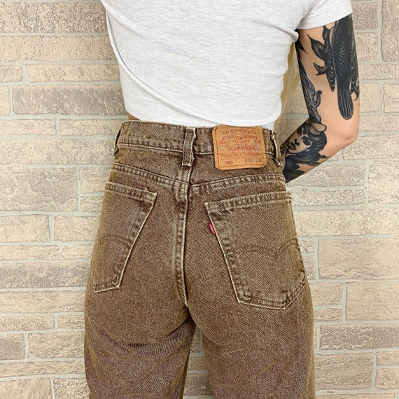Levi's 550 Brown Jeans / Size 30 31