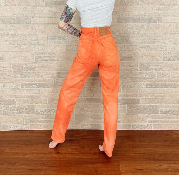 Levi's 512 Salmon Overdye Jeans / Size 25 26