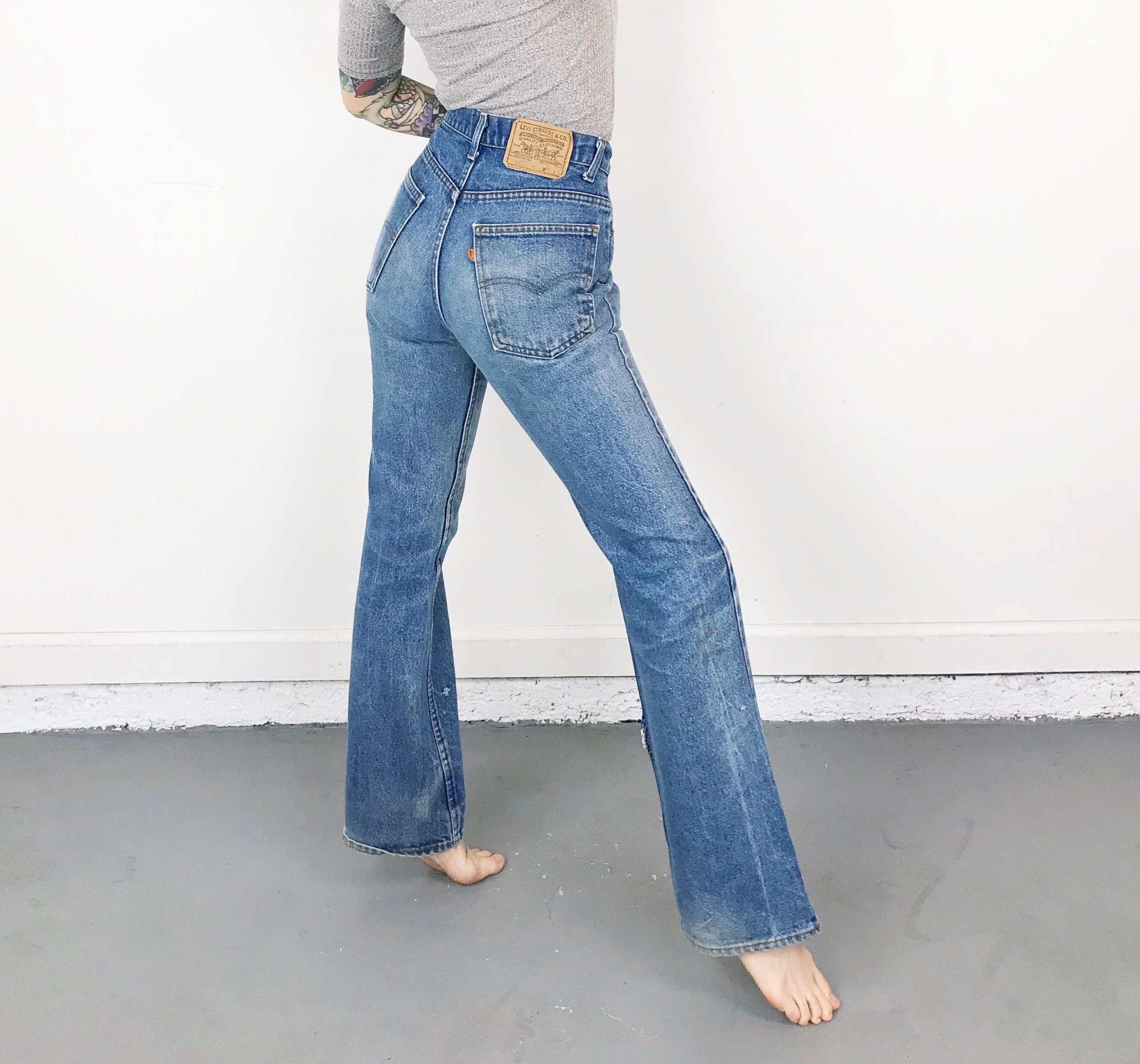 70's Levi's 517 Jeans / 27 28