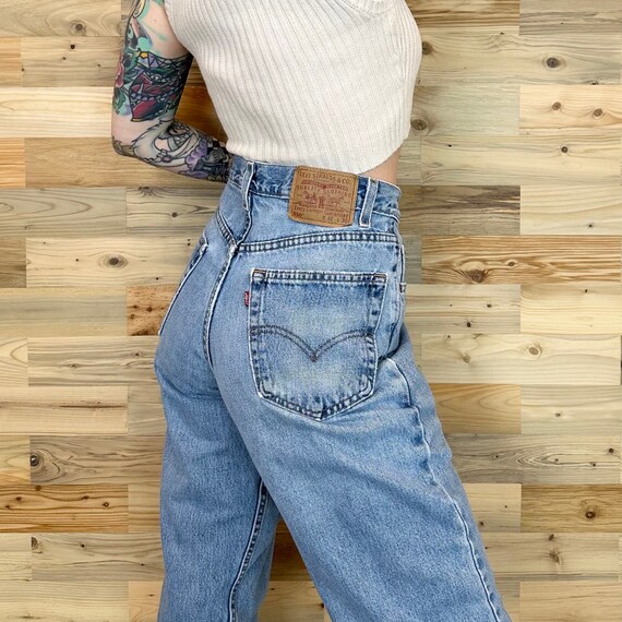 Jeans Homme Vintage Levi's Big E Orange Tab - Taille 36x30 - Denim USA - Fermeture éclair - Occasion Très Bon état