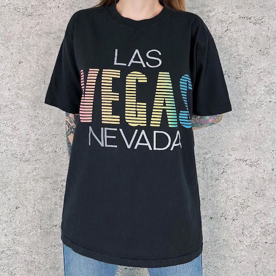 Vintage Las Vegas Nevada Travel Destination Tee Shirt T-Shirt