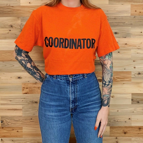 70's Vintage Faded Worn Coordinator T-Shirt Tee