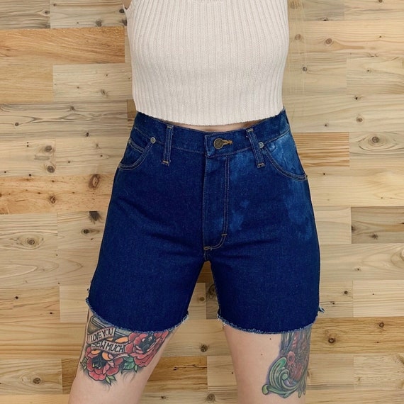 Vintage Sedgefield 70s Cut Off Jean Shorts / Size… - image 1