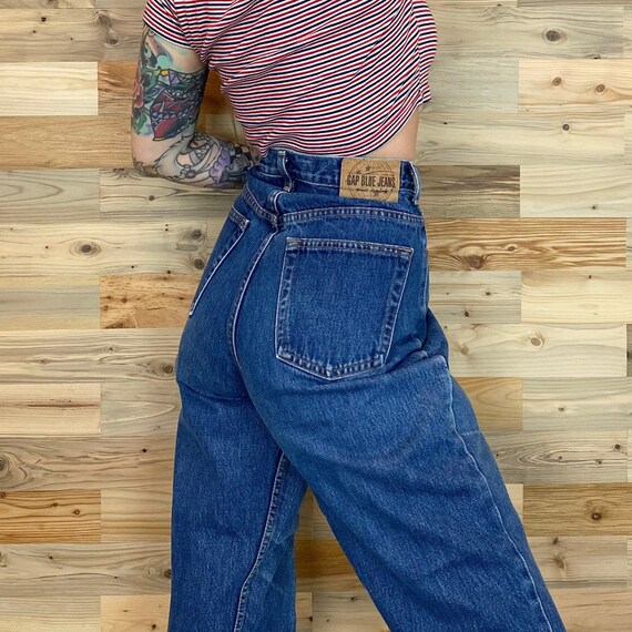 90's Gap Vintage High Rise Jeans / Size 29 30