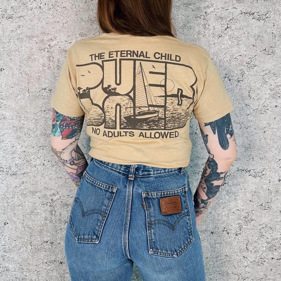 1970's Vintage St. Thomas Puer Travel Vacation Destination Tee Shirt T-Shirt