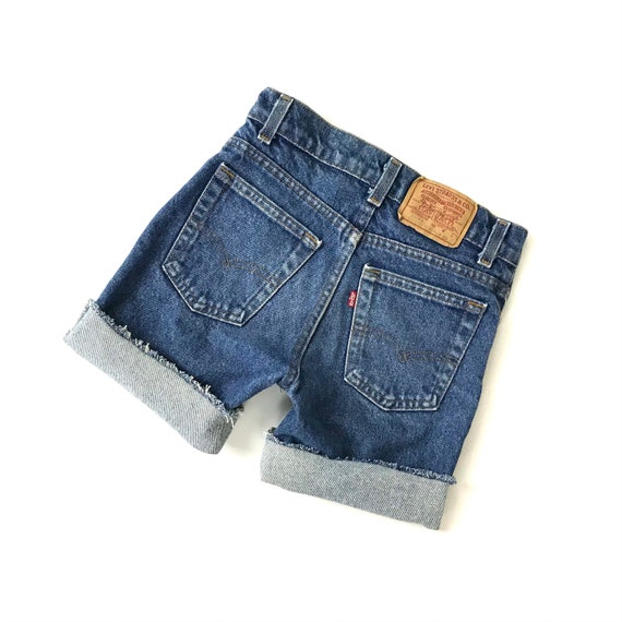 70's Levi's Cut Off Shorts / Size 21