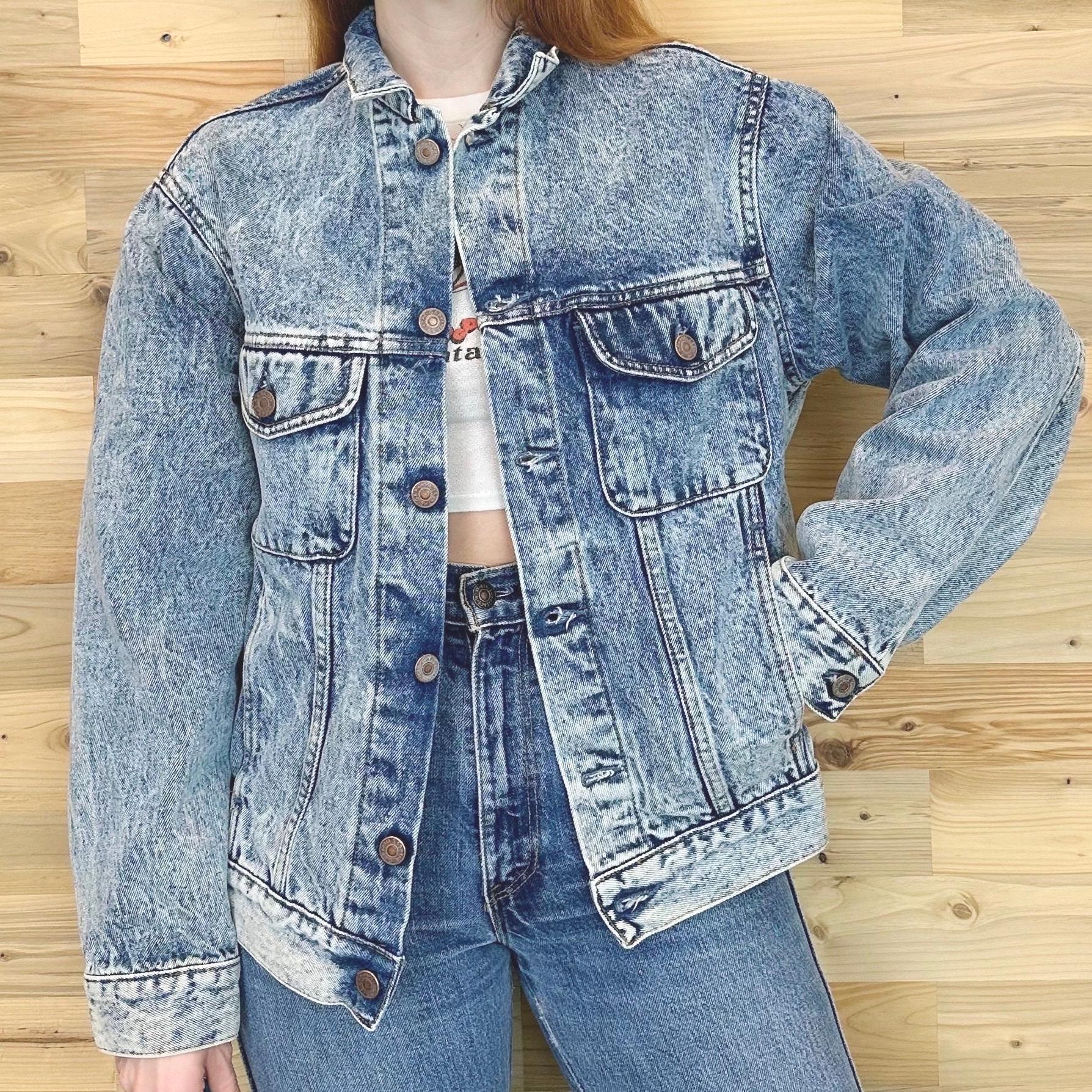 The Gap Vintage 80's Denim Jean Jacket - Etsy